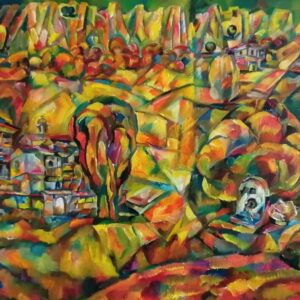 Calm Left And Movement In Right