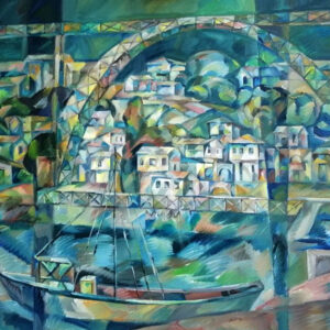 The Eifel Bridge On The Douro River In Porto